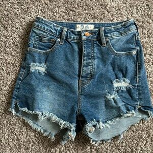Free People CRVY high rise short